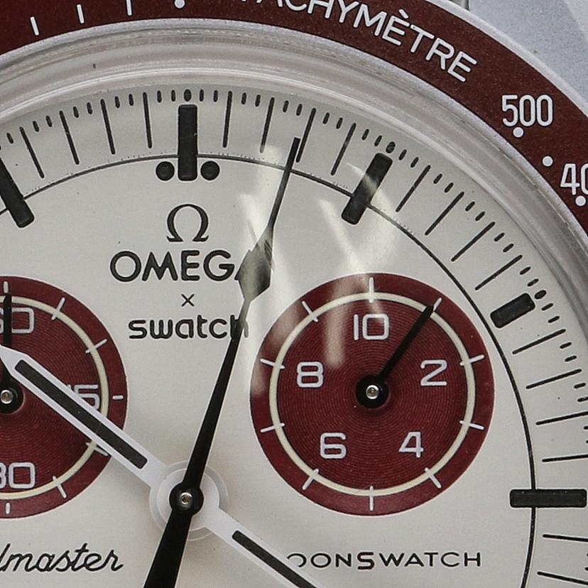 OMEGA×swatch オメガ×スウォッチ/ムーンスウォッチ/MISSION TO PLUTO/クオーツ/SO33M101//Aランク/19