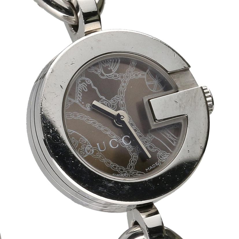 GUCCI グッチ/Gチャ-ムブレスウオッチ/107//111*****/Bランク/06