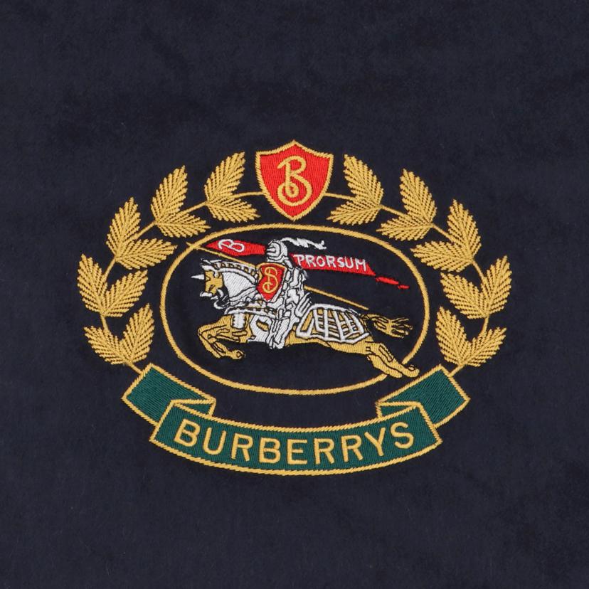 BURBERRY バーバリー/アーカイブロゴカシミヤ100%マフラー/ネイビー/4075222//SAランク/24