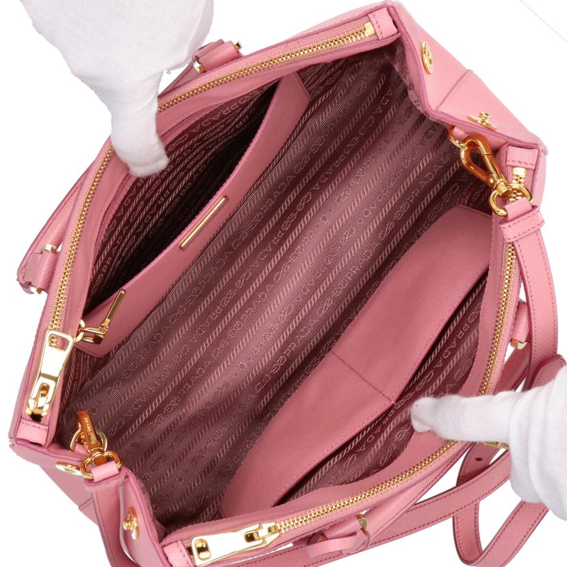 PRADA プラダ/ガレリアサフィアーノレザーラージバッグ/1BA274//7/D/Aランク/94
