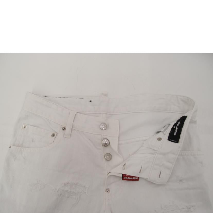 Dsquared2 ディースクエアード/Dsquared2 ホワイトデニム//ABランク/69
