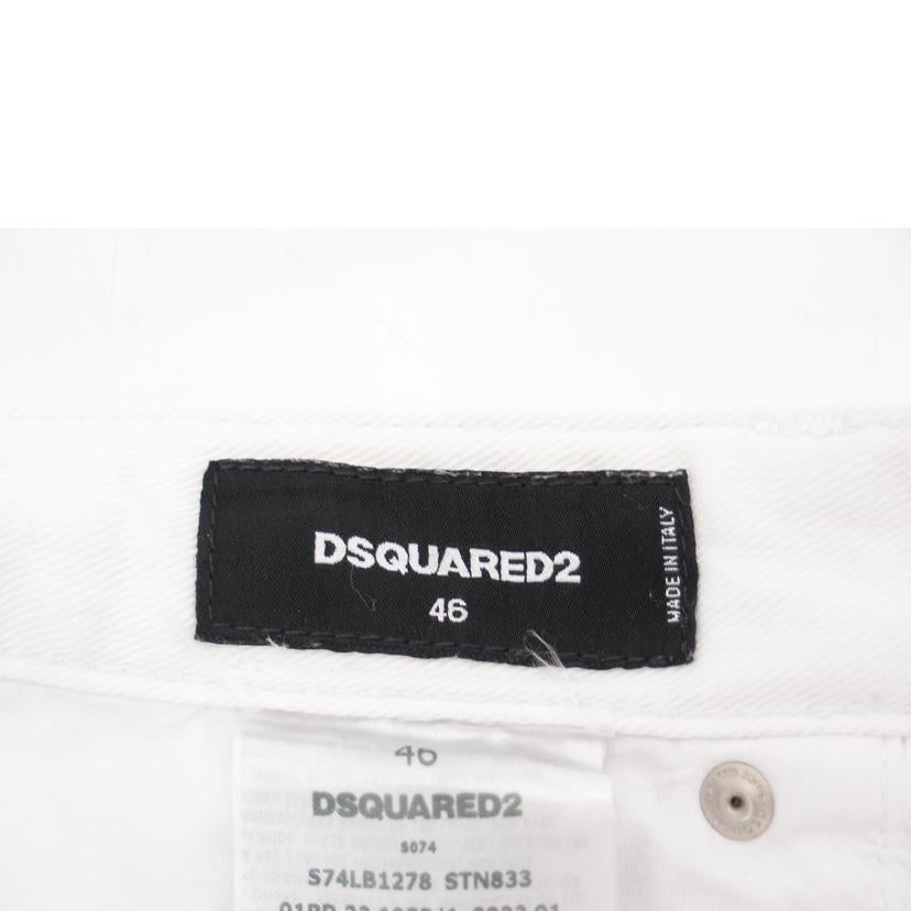 Dsquared2 ディースクエアード/Dsquared2 ホワイトデニム//ABランク/69