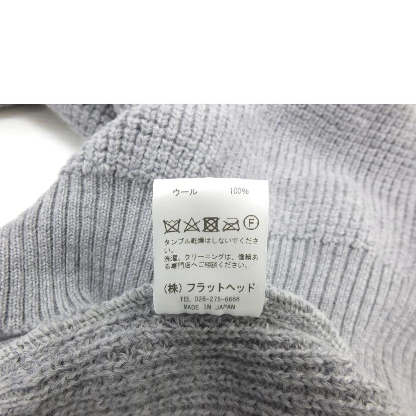 THE FLAT HEAD フラットヘッド/ウールVネックニット/CL-KT008//ABランク/88