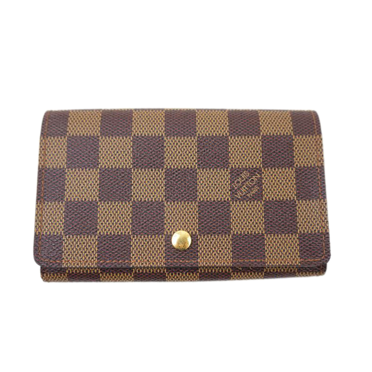LOUIS VUITTON ルイヴィトン/ポルトモネ・ビエトレゾール/ダミエ/エベヌ/N61730//CA1***/Aランク/67