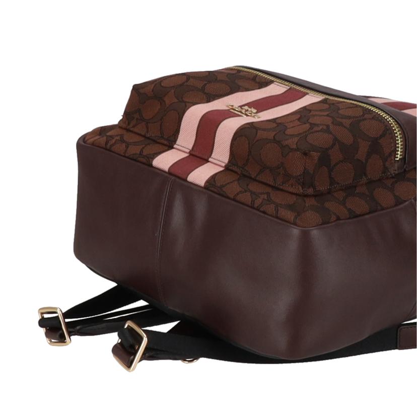 COACH コーチ/シグネチャー/ミディアムチャーリー/バックパック/F68034//L18**/Aランク/78