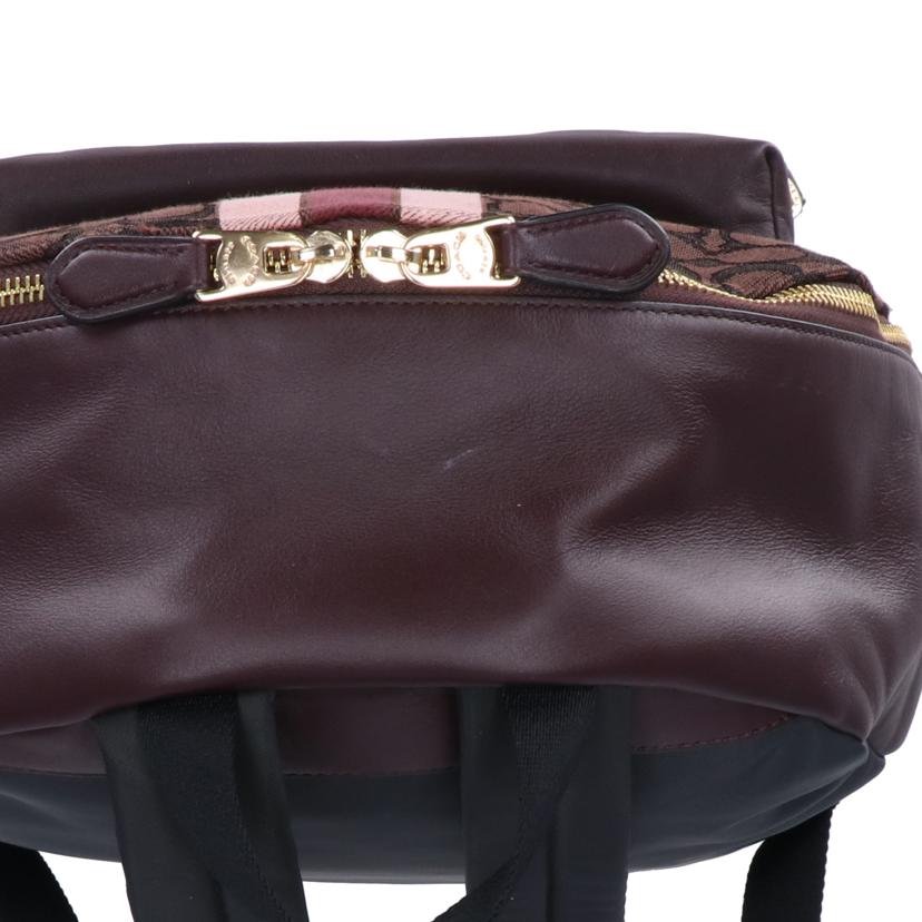 COACH コーチ/シグネチャー/ミディアムチャーリー/バックパック/F68034//L18**/Aランク/78