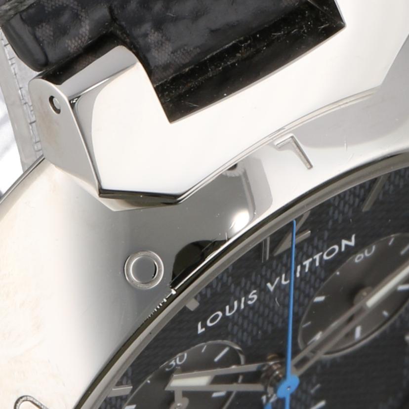 LOUIS VUITTON ルイ・ヴィトン/タンブールGM/ダミエグラフィット/クロノグラフ/QA094Z//UH6***/ABランク/09
