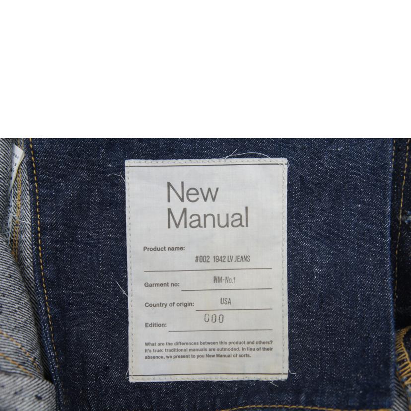 New Manual/#002 1942 LV JEANS/デニムパンツ/PT-YY-0001//ABランク/05