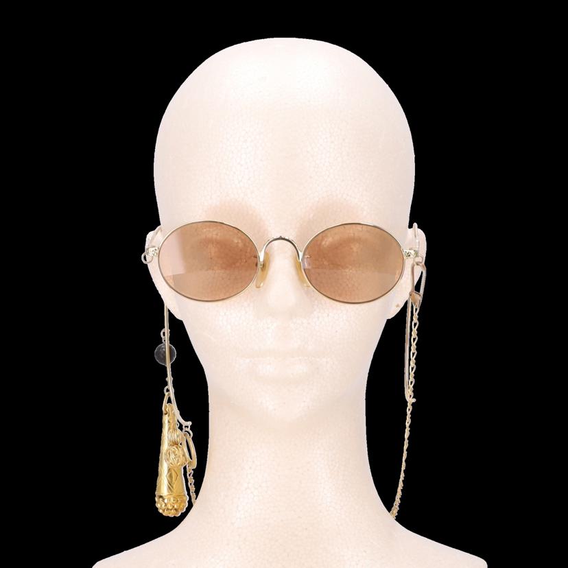 JeanpaulGAULTIER ジャンポールゴルチェ/JPG チャーム付きサングラス ゴールド/55-9604//ABランク/70