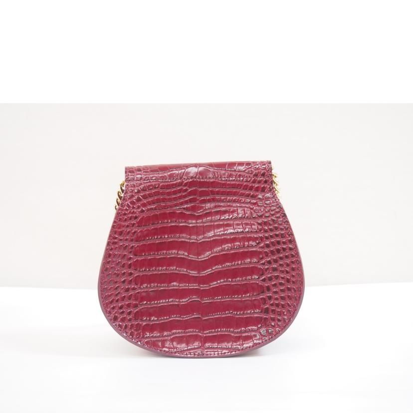 IACUCCI イアクッチ/クロコ型押しショルダーバッグ/-//-/Aランク/71