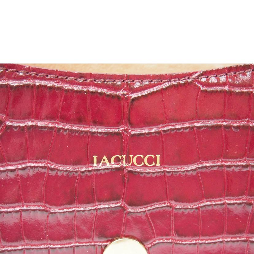 IACUCCI イアクッチ/クロコ型押しショルダーバッグ/-//-/Aランク/71