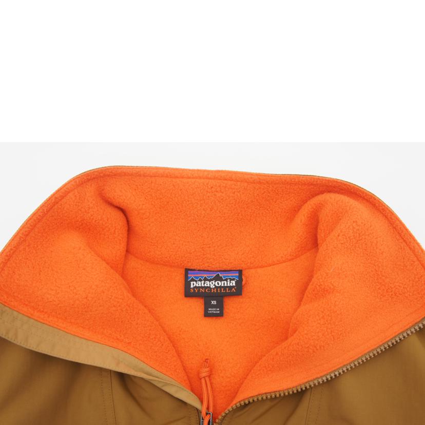 patagonia パタゴニア/シェルドシンチラ ジャケット/XS/ブラウン×オレンジ/23020FA21//Aランク/01
