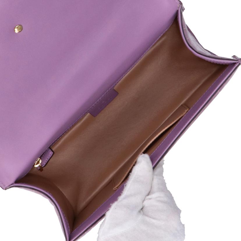 GUCCI グッチ/シルヴィクロコダイルシェリーラインショルダー /524405//000***/SAランク/75