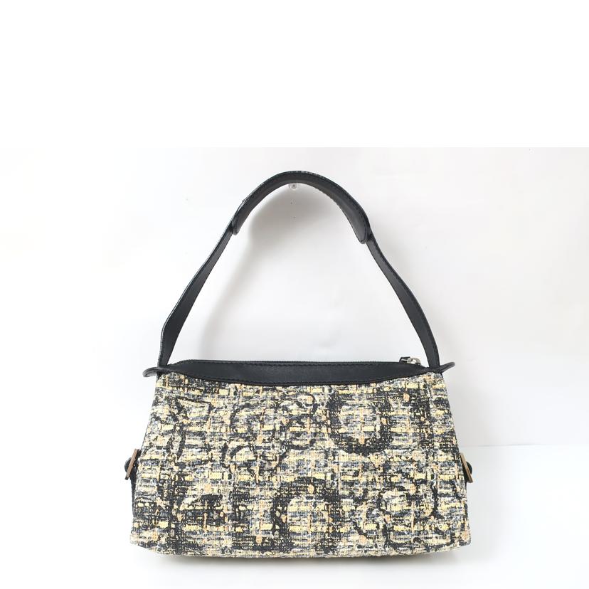 CHANEL シャネル/クローバー ツイード セミショルダーバッグ//103*****/ABランク/65