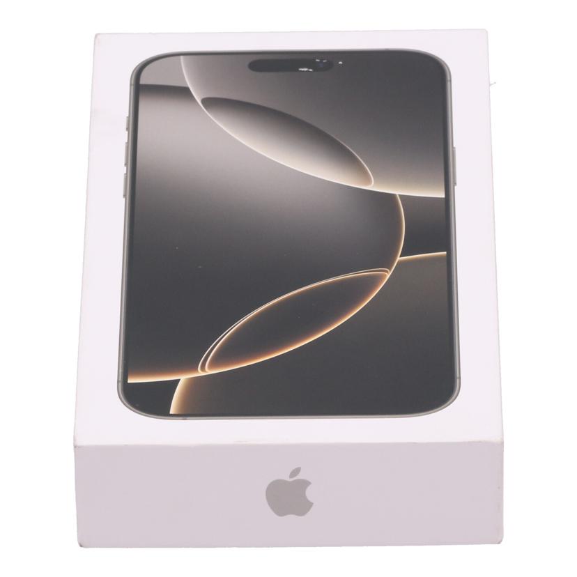 Apple SIMフリー アップル/iPhone16 Pro Max 256GB/MYWK3J/A//HRW1KHWDHG/Aランク/67