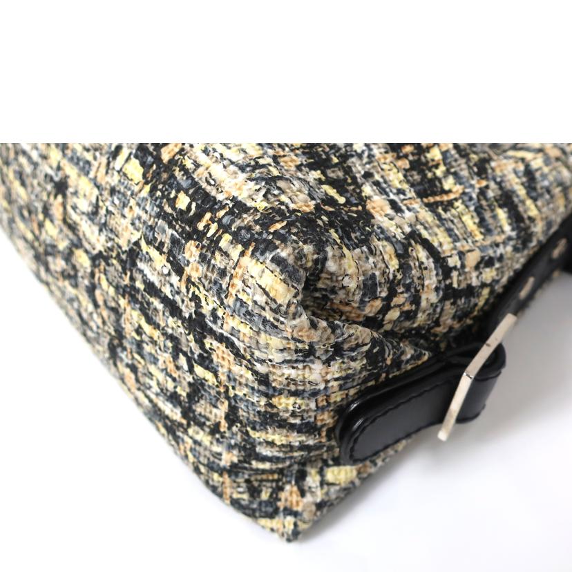 CHANEL シャネル/クローバー ツイード セミショルダーバッグ//103*****/ABランク/65