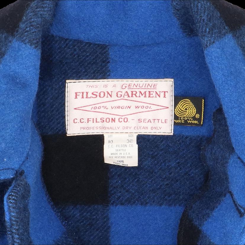 FILSON フィルソン/USA製/ビンテージマッキーノクルーザーブルー /PURE WOOLタグ付/ レアカラー//ABランク/92
