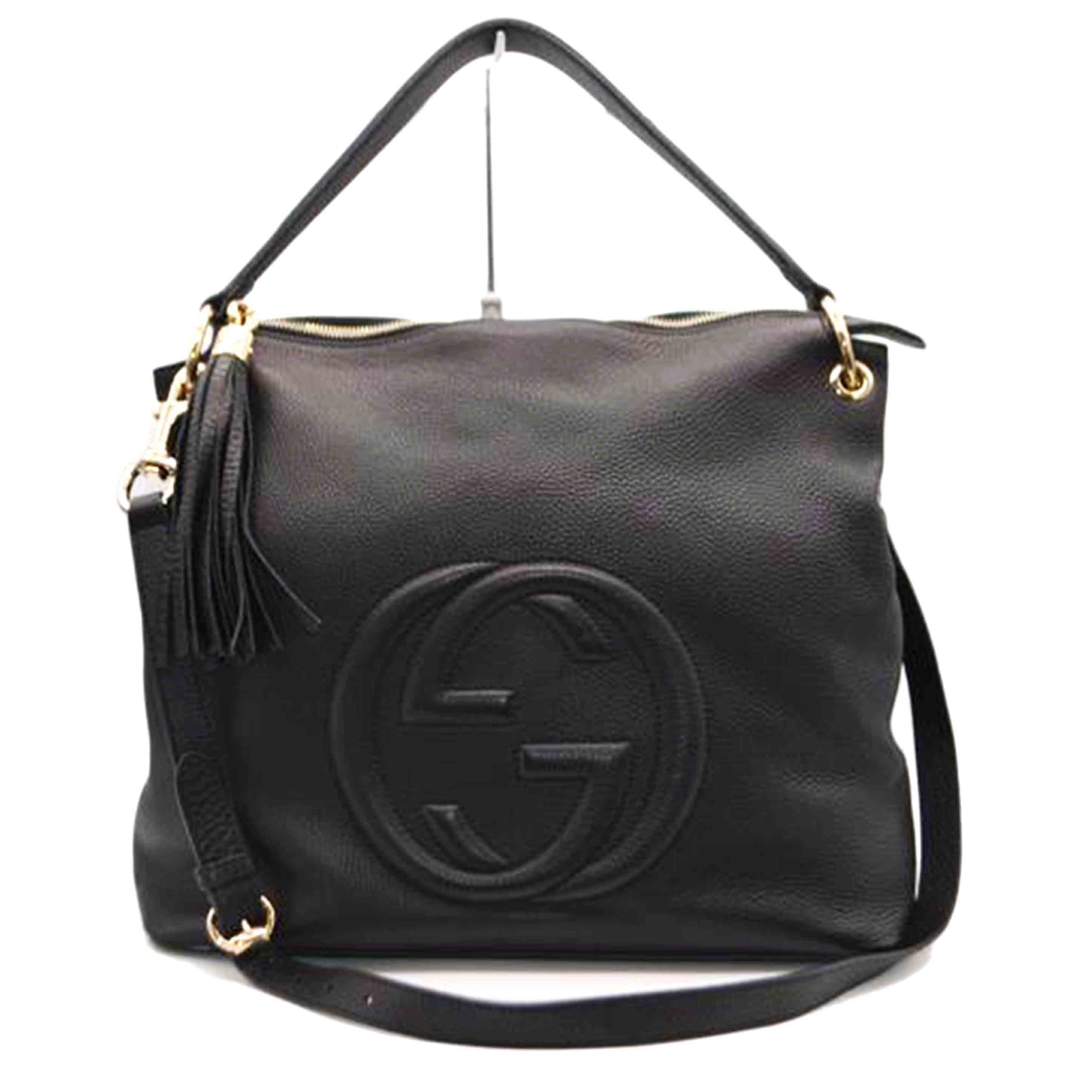 GUCCI グッチ/■ソーホーインターロッキングGタッセル2wayショルダー/408825//002***/Aランク/89