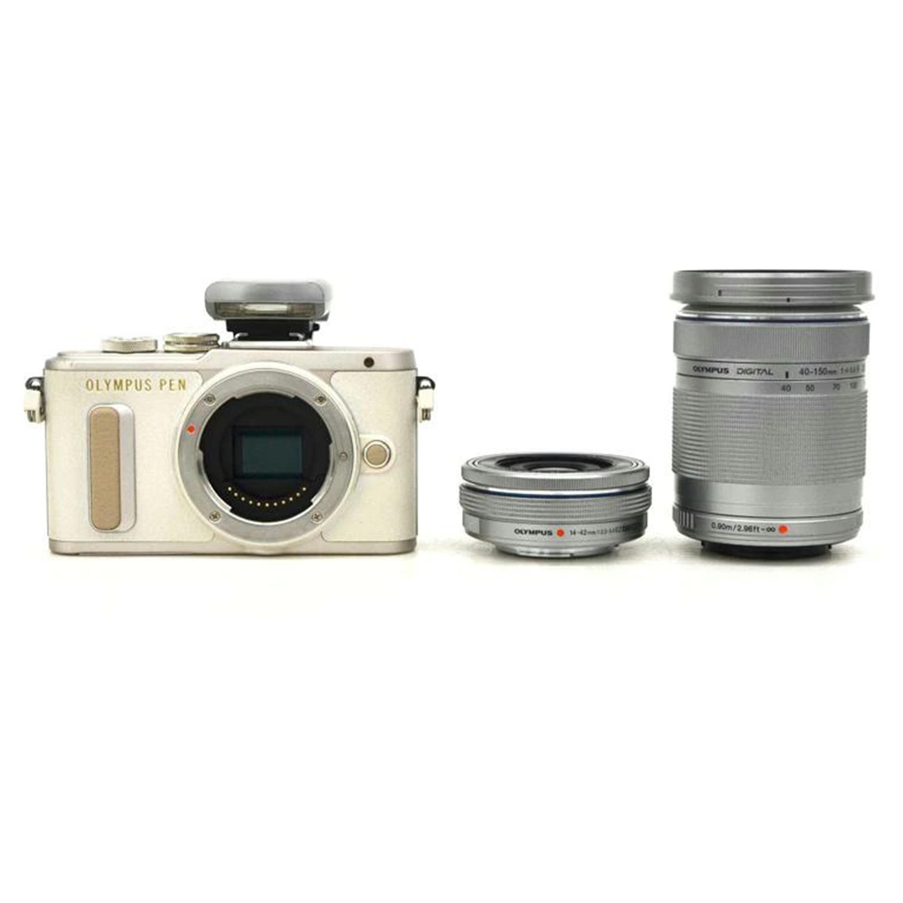 OLYMPUS/ミラーレス一眼/E-PL8 EZ Wズームキット//8HRA01504/ABランク/75