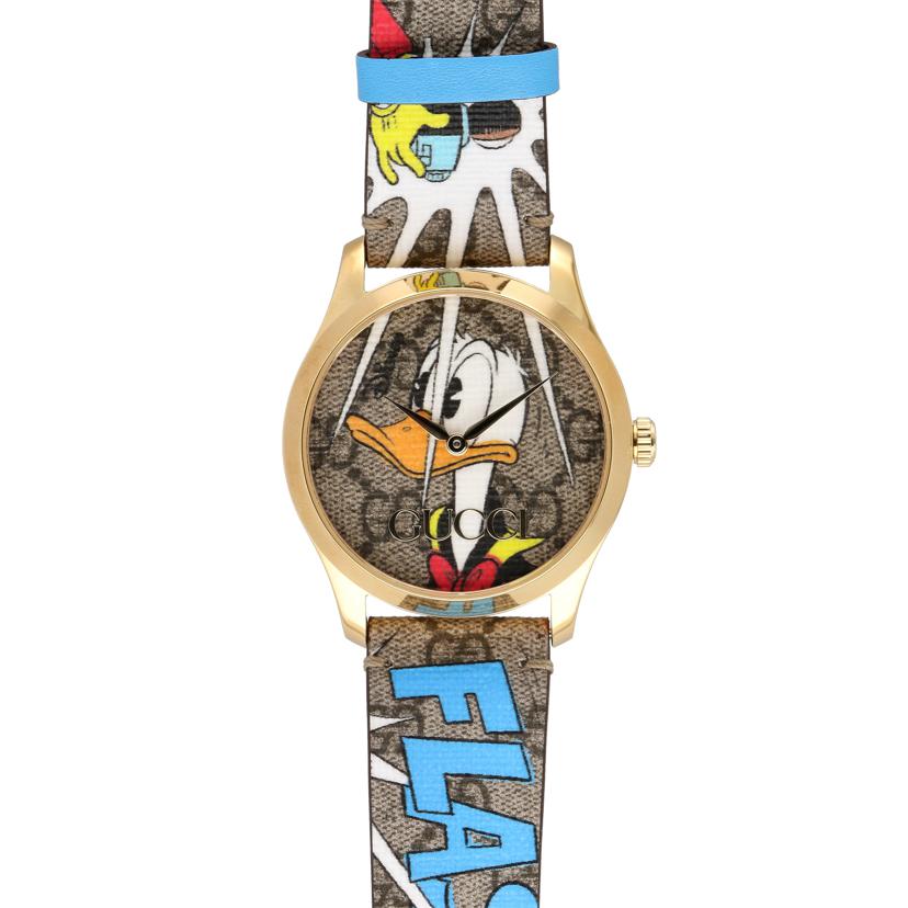 GUCCI グッチ/Gタイムレスドナルドダックウオッチ/YA1264167//182*****/Aランク/93