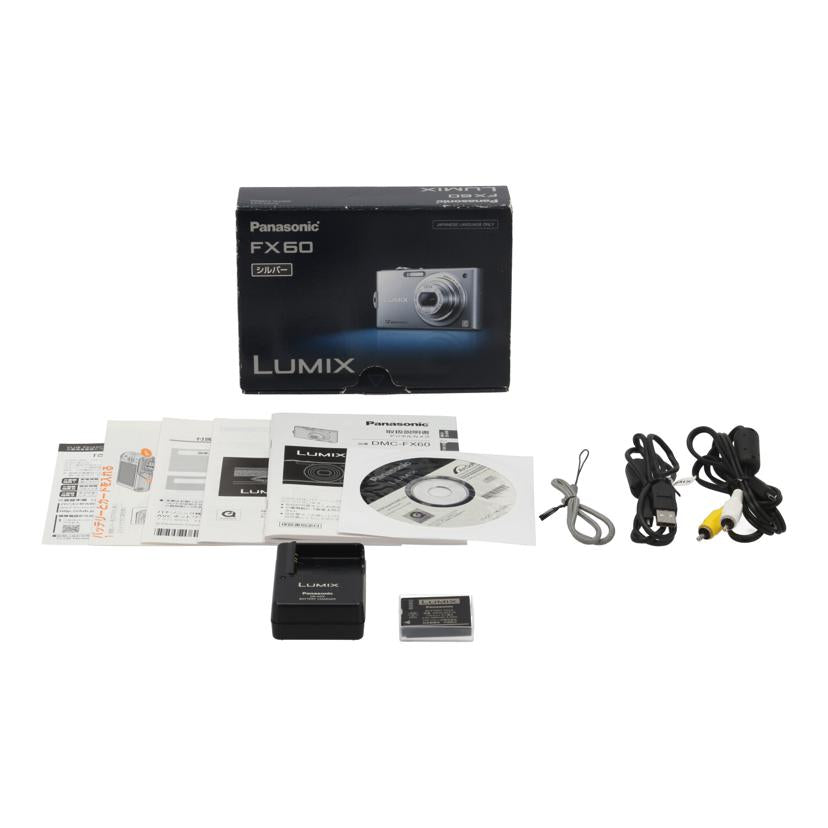 Panasonic パナソニック /デジタルカメラ(オールド)/LUMIX/DMC-FX60//FG9KB007520/Bランク/84
