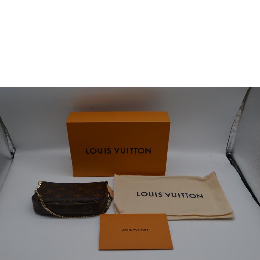 LV ルイ・ヴィトン/■ミニポシェット・アクセソワール/モノグラム/M58009//SF3***/Aランク/89