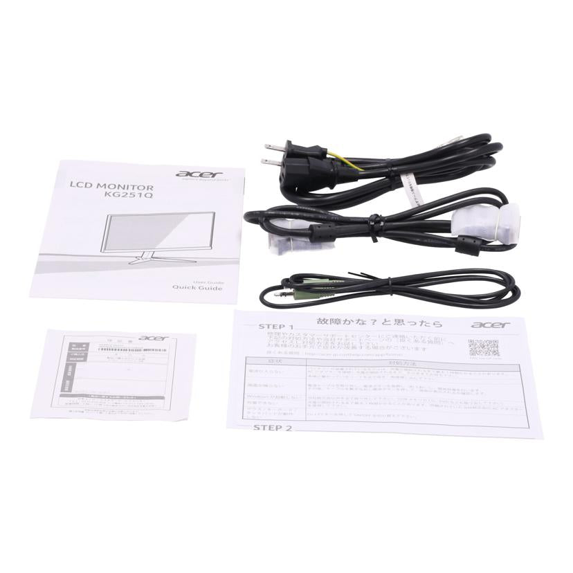 acer エイサー /ゲーミングモニター24.5インチ/KG251QGbmiix//MMT8ZSJ00501412C768524/Bランク/42