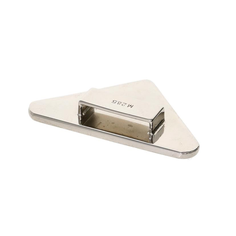 PRADA プラダ/キーリング/三角プレート/カーキ//ABランク/19