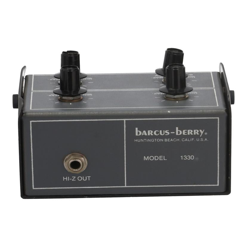 BARCUS BERRY バーカスベリー /プリアンプ/MODEL 1330//-/BCランク/62
