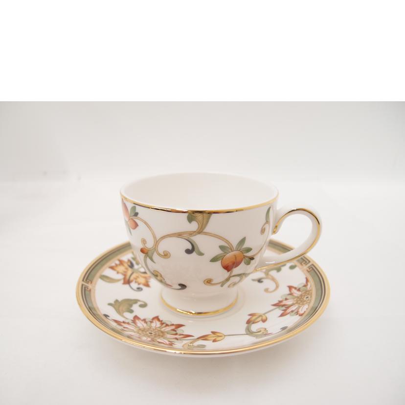 WEDGWOOD ウエッジウッド/OBERON/オベロン カップ&ソーサープレート トリオセット//Sランク/69