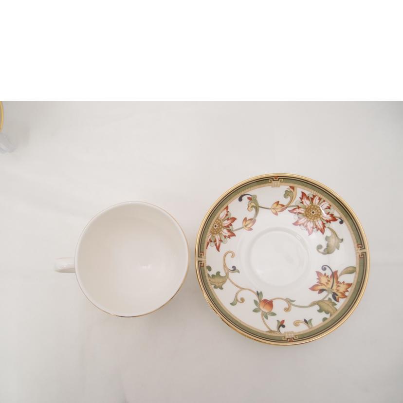 WEDGWOOD ウエッジウッド/OBERON/オベロン カップ&ソーサープレート トリオセット//Sランク/69