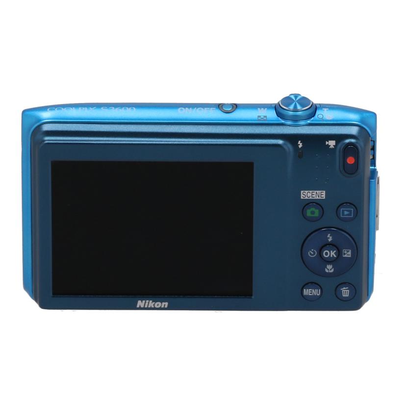 Nikon ニコン/デジタルカメラ/COOLPIX S3600//21047814/Bランク/42