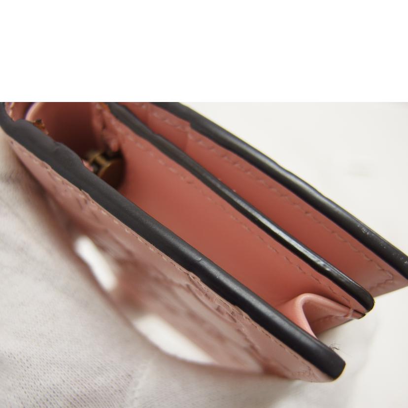 GUCCI グッチ/グッチシマレザー/リネアキャット/フラップウォレット/548057//095*/Aランク/04