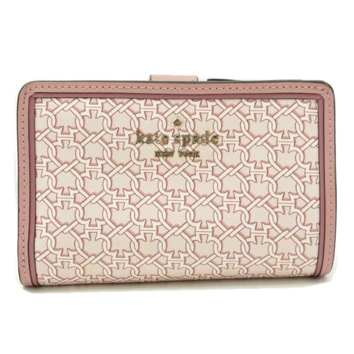 Kate spade/スペード リンク ミディアム コンパクト バイフォールド ウォレット//Bランク/22
