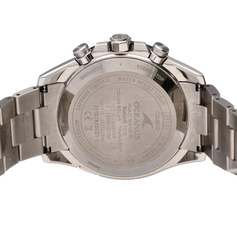 CASIO カシオ/オシアナス・クラシックライン/電波ソーラー×スマホリンク/OCW-T4000A-1AJF//565*/Aランク/89