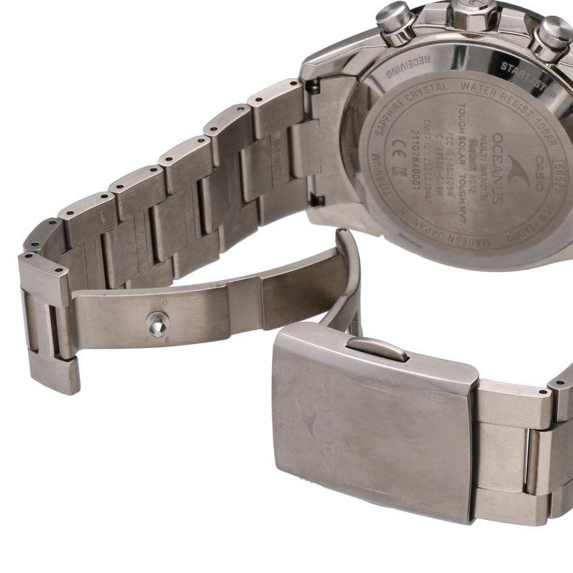 CASIO カシオ/オシアナス・クラシックライン/電波ソーラー×スマホリンク/OCW-T4000A-1AJF//565*/Aランク/89