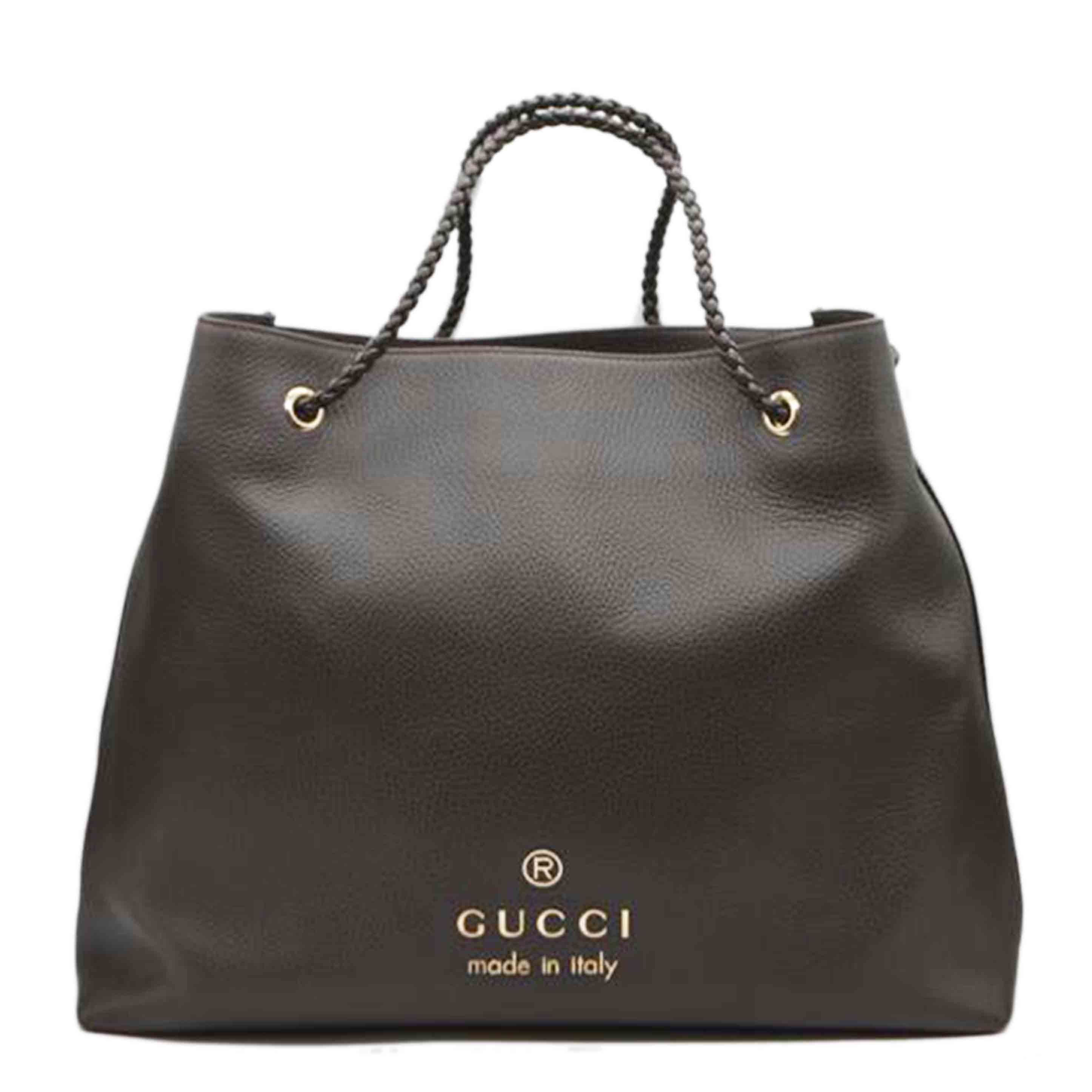 GUCCI グッチ/ロゴメッシュハンドルラージレザートート/380118//520***/ABランク/89