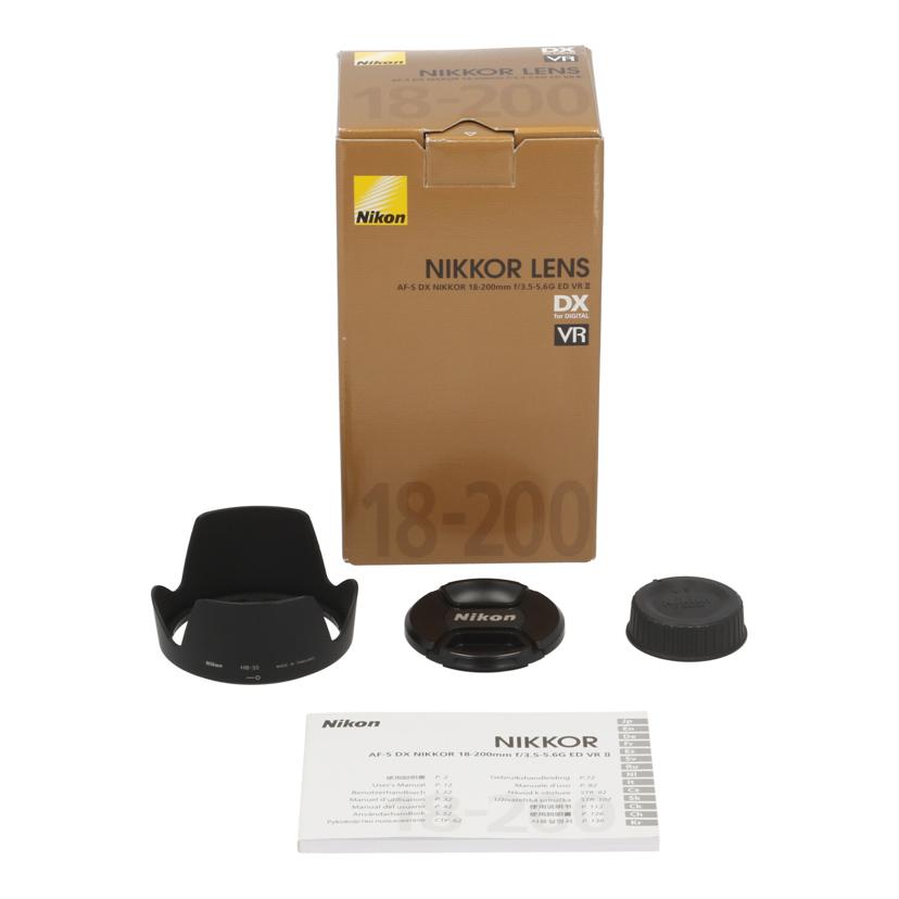 Nikon ニコン /交換レンズ/18-200mm/AF-S DX 18-200mm f3.5-5.6G ED VR II//42296816/Bランク/78