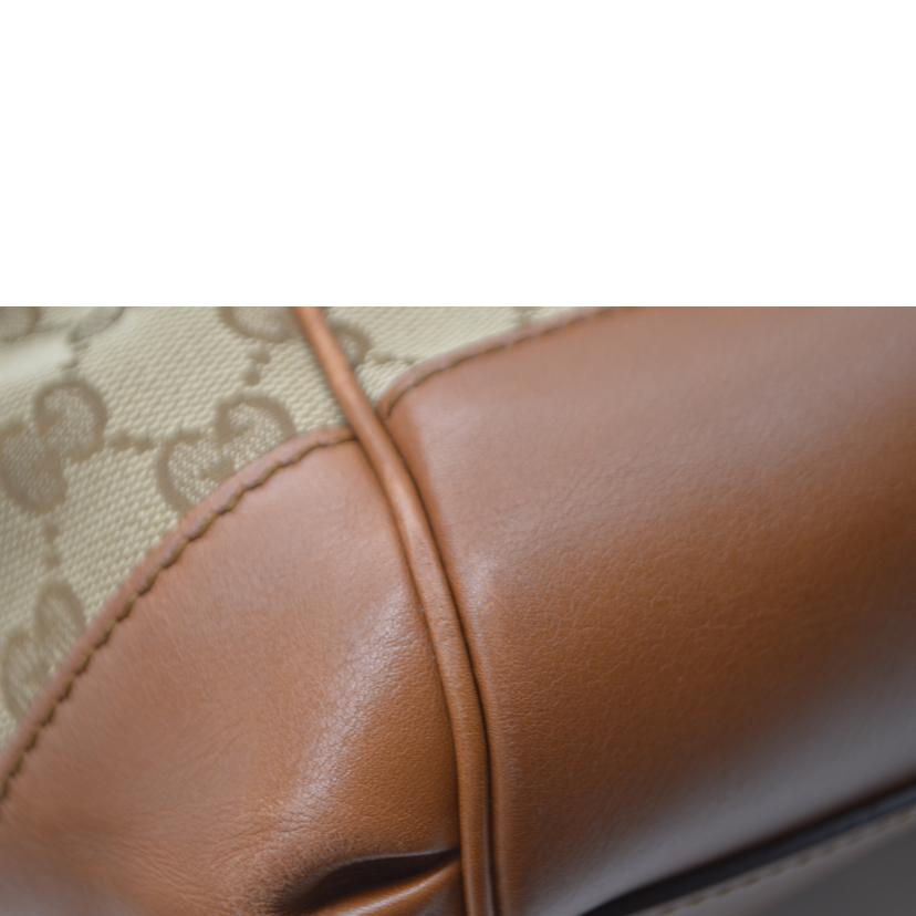 GUCCI グッチ/■GGキャンバスインターロッキングGレザートート/296896//002***/ABランク/89