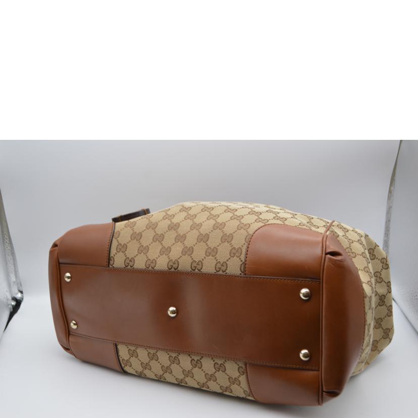 GUCCI グッチ/■GGキャンバスインターロッキングGレザートート/296896//002***/ABランク/89