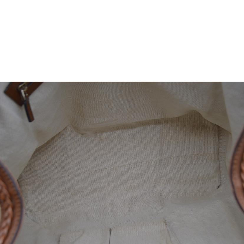 GUCCI グッチ/■GGキャンバスインターロッキングGレザートート/296896//002***/ABランク/89