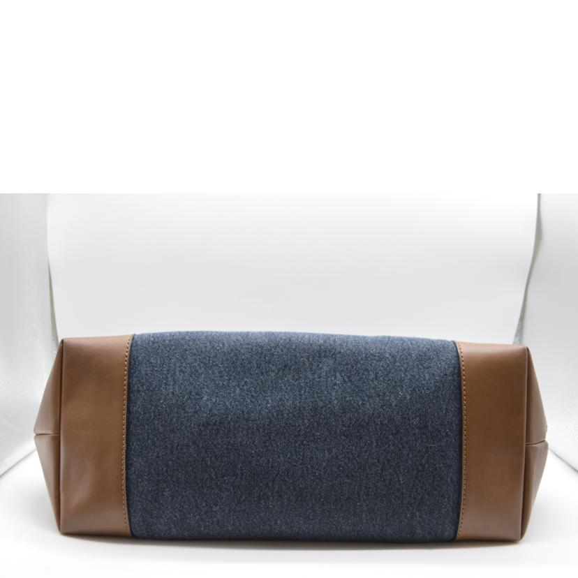 GUCCI グッチ/クラフトロゴデニムレザートート/ブルー/348715//325***/ABランク/89