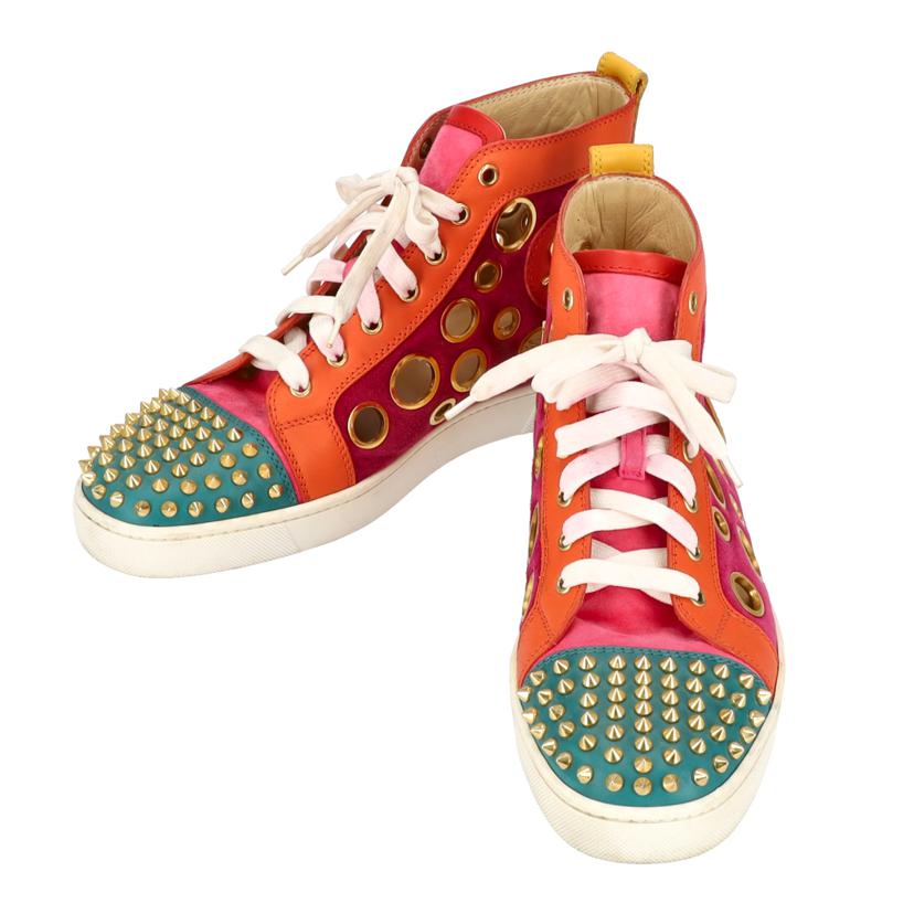 ChristianLouboutin クリスチャンルブタン/ルイススパイク/レザー/ハイカットスニーカー/3101212//Bランク/78