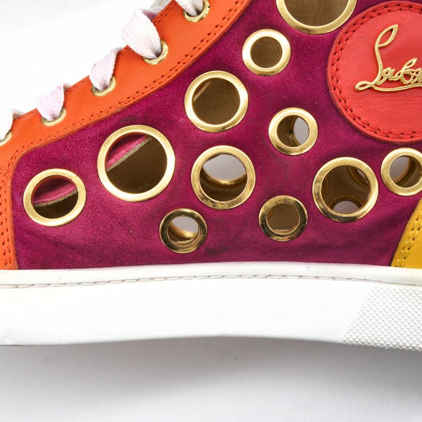 ChristianLouboutin クリスチャンルブタン/ルイススパイク/レザー/ハイカットスニーカー/3101212//Bランク/78