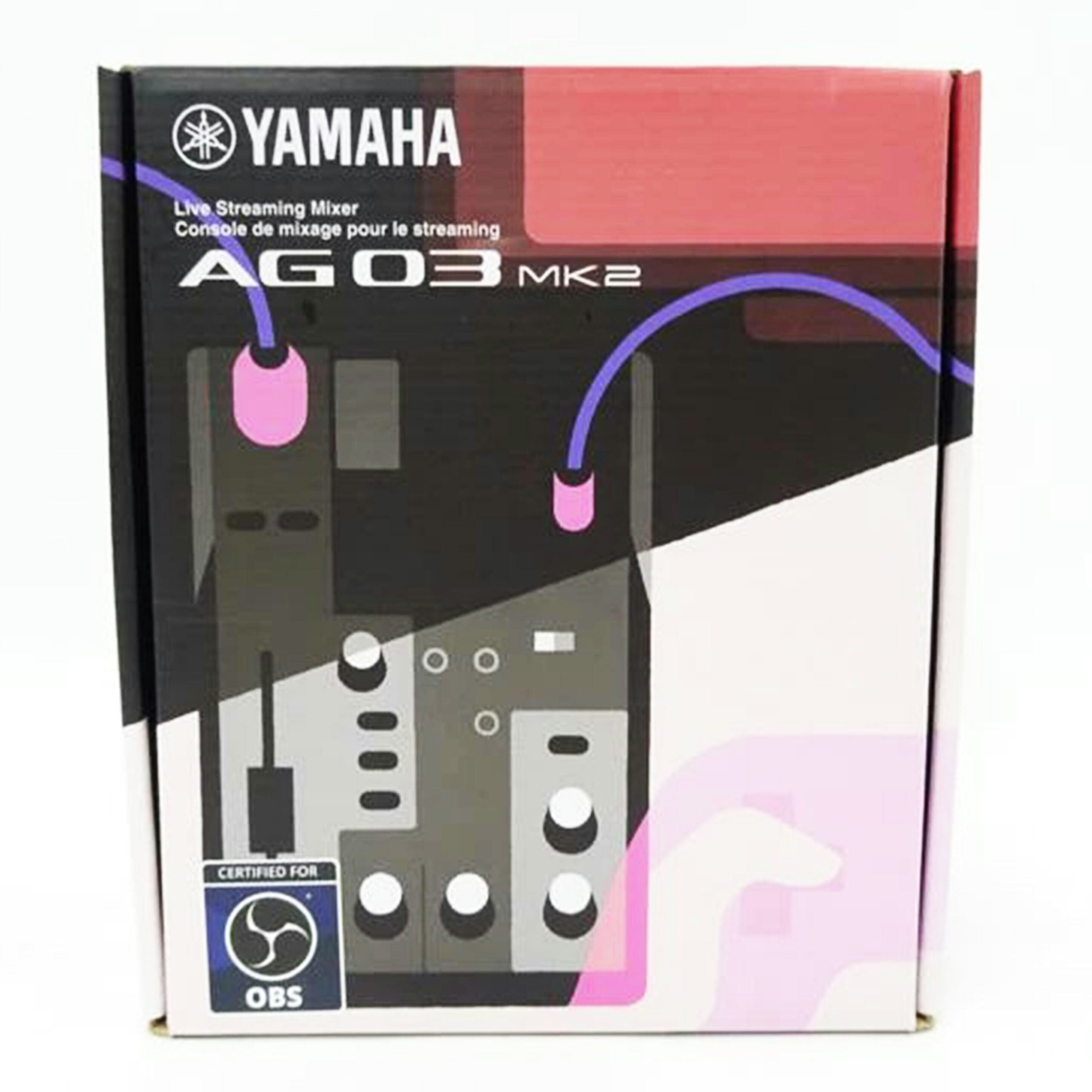YAMAHA ヤマハ/ライブストリーミングミキサー/AG03MK2//21YGGI01790/Sランク/69