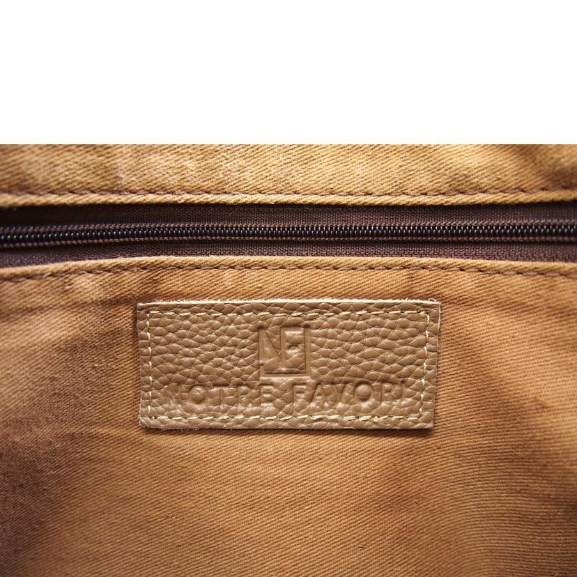 NOTRE FAVORI ノートルファボリ/レザーショルダーバッグ/-//-/Bランク/71