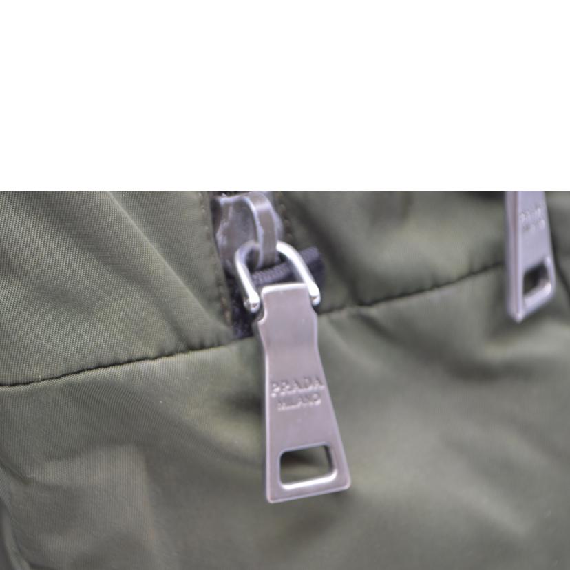 PRADA プラダ/テスートナイロンバッグパック/カーキ/BZ0026//31/**/Bランク/89