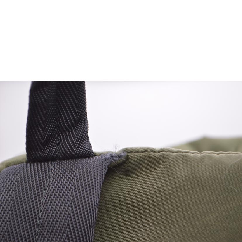 PRADA プラダ/テスートナイロンバッグパック/カーキ/BZ0026//31/**/Bランク/89