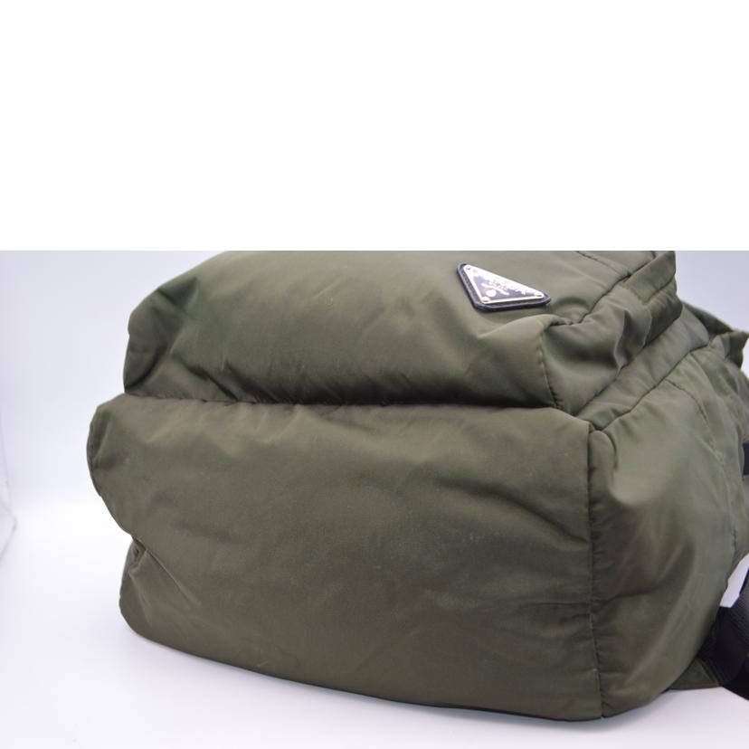 PRADA プラダ/テスートナイロンバッグパック/カーキ/BZ0026//31/**/Bランク/89