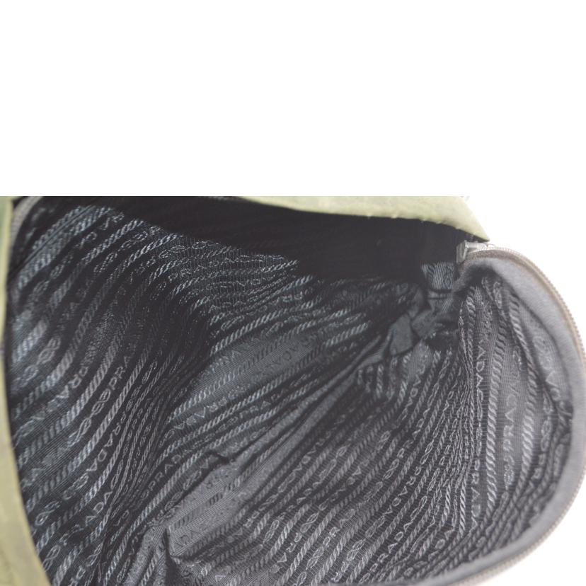 PRADA プラダ/テスートナイロンバッグパック/カーキ/BZ0026//31/**/Bランク/89